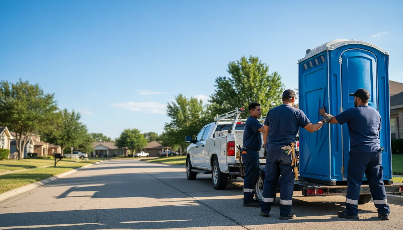 Portable Toilet Rental in Commerce, TX near me